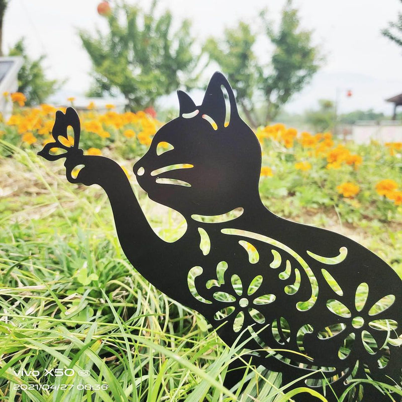 Cat Lover Decorative Garden Stake