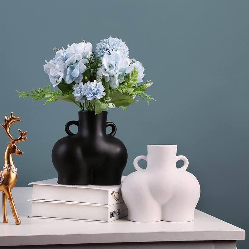 Artful Home Decor Body Ceramic Vase