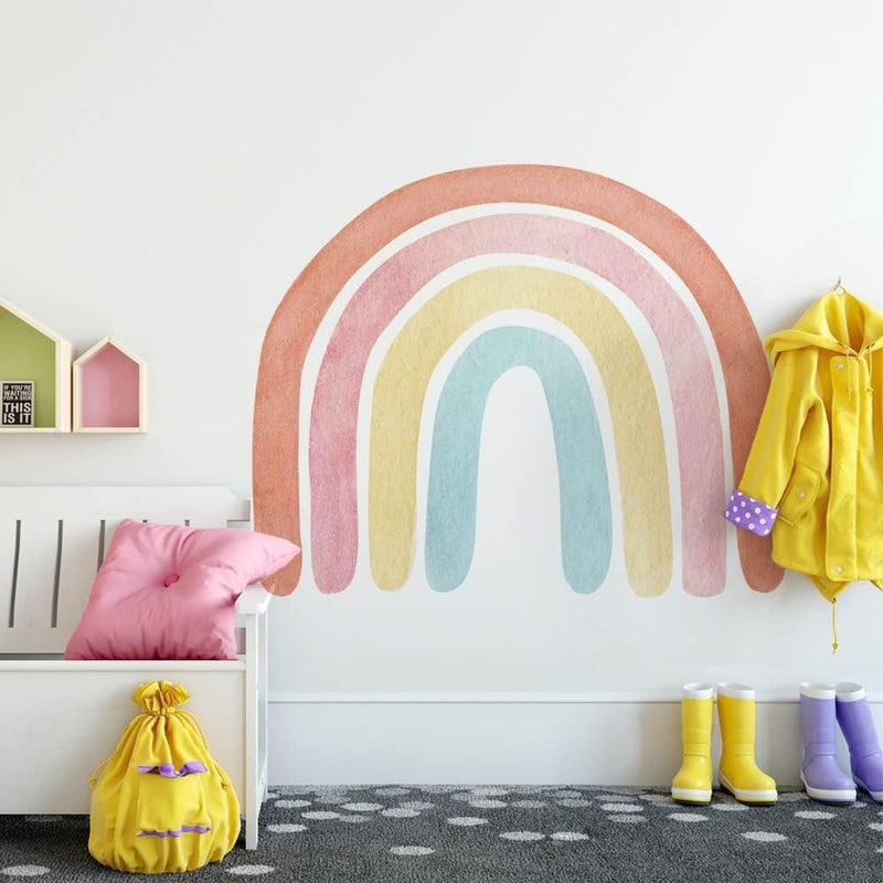 Boho Style Rainbow Large Wall Mural