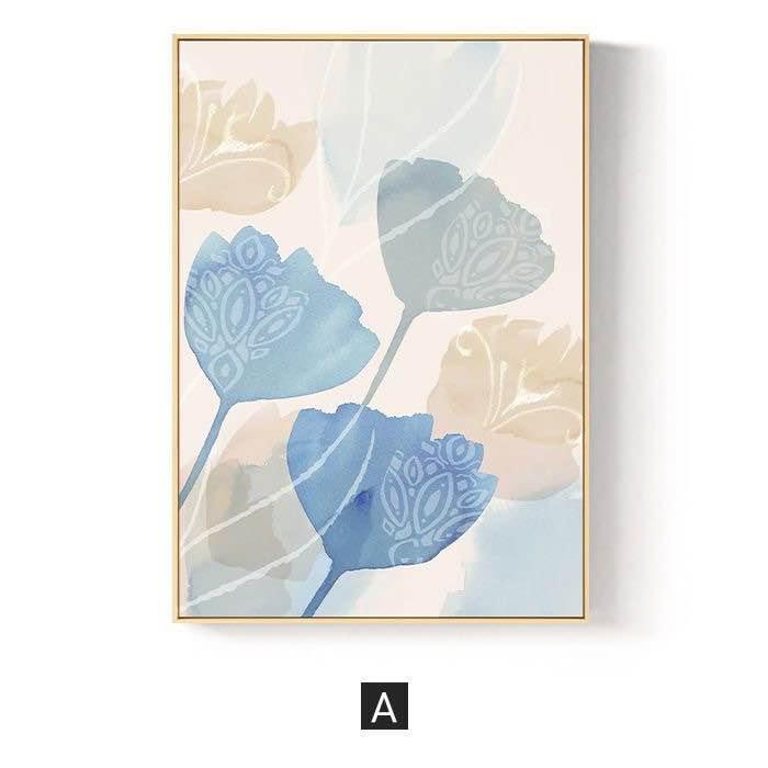 Blue Lotus Framed Art Print