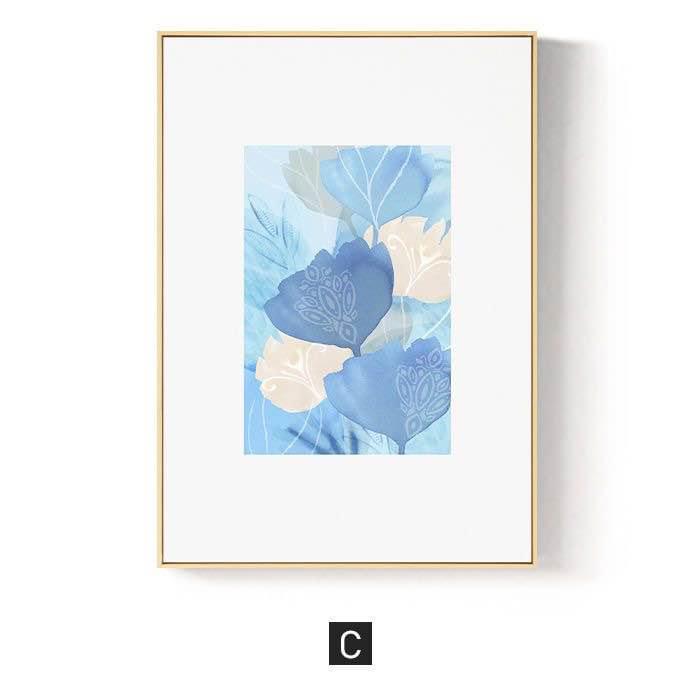 Blue Lotus Framed Art Print