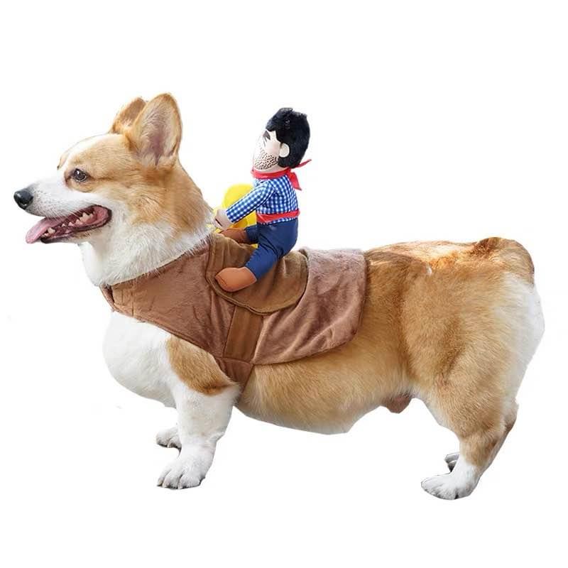 Cowboy Rider Costume for Dogs or Cats