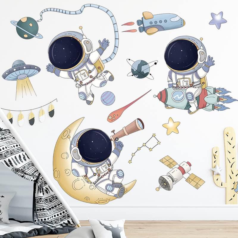 Fun Astronauts Wall Murals For Kids Rooms
