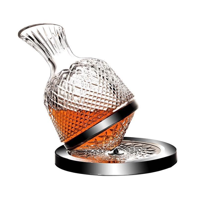 Luxurious Crystal Whiskey Decanter