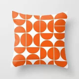 Orange Cushion Covers Set