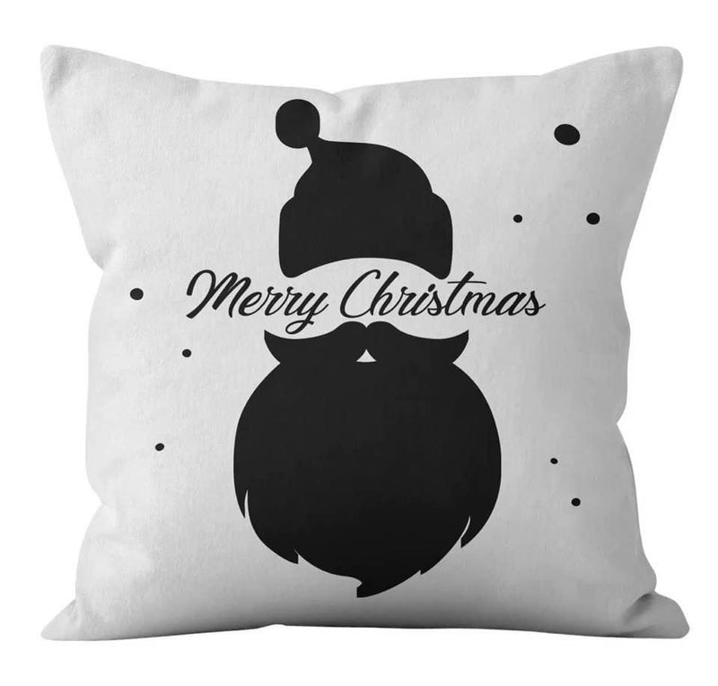 Set of 4 Christmas Themed Cushion Covers