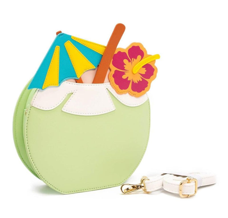 Sippin on a Coconut Drink Handbag