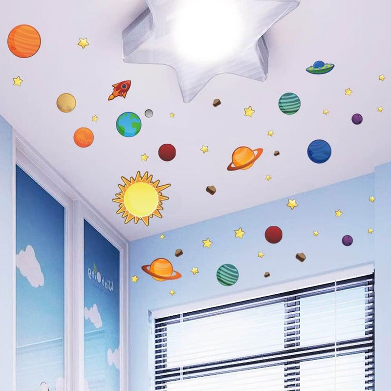Solar System Kids Room Wall Decals