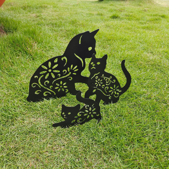 Cat Lover Decorative Garden Stake